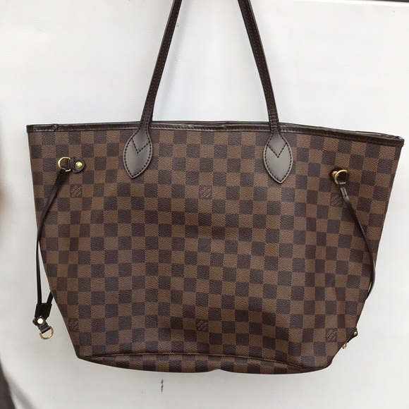 💎 NEVERFULL TOTE MM 💎 LOUIS VUITTON MADE IN FRANCE - Picture 4 of 14